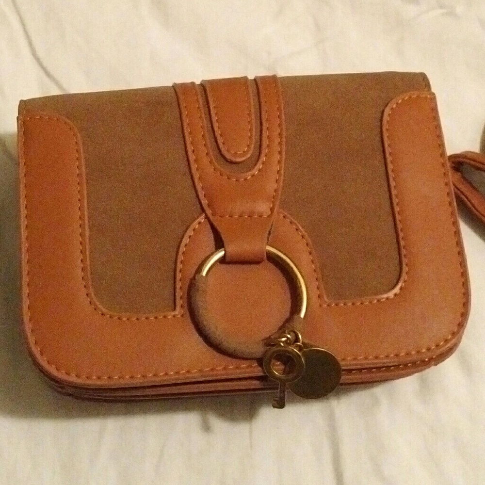 HP♥Brown Pendant Fashion Crossbody Bag - Picture 3 of 8